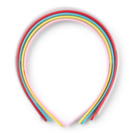 LindeHobby Opaski do włosów, Kolory mieszane, 12 mm, 5 szt