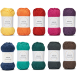 LindeHobby Cotton 8/8 – Autumn Glow, 10 motków