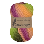 Viking Snorre Naturgarn 644 Multi żółty/zielony