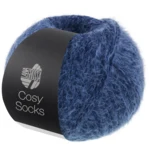 Lana Grossa Cosy Socks 13 Ciemnoniebieski