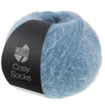 Lana Grossa Cosy Socks 14 Gołębi błękit