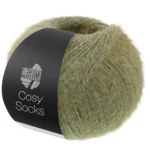 Lana Grossa Cosy Socks 12 Szarozielony
