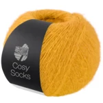 Lana Grossa Cosy Socks 11 Żółtopomarańczowy