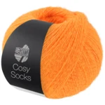 Lana Grossa Cosy Socks 20 Pomarańczowy