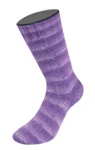 Lana Grossa Cosy Socks Soft Stripes 114 Bladoliliowy/liliowy/fioletowy