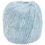 Lana Grossa Brillino 22 Jasnoniebieski/Srebro