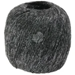 Lana Grossa Brillino 18 Ciemnobrązowy/Srebro