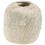 Lana Grossa Brillino 09 Biały/Złoto