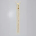 YKK Zamek Stały, Mosiądz, 4 mm 841 Ecru