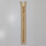 YKK Zamek Stały, Mosiądz, 4 mm 572 Piaskowy