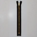 YKK Zamek Stały, Mosiądz, 4 mm 570 Brązowy