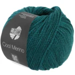 Lana Grossa Cool Merino 45 Petrolowy