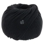 Lana Grossa Cool Merino 14 Czarny