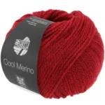 Lana Grossa Cool Merino 34 Czerwony
