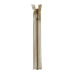YKK Rozdzielczy Metalowy Zamek Błyskawiczny 4 mm (25-65 cm) 573 Beżowy