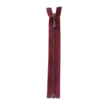 YKK Rozdzielczy Metalowy Zamek Błyskawiczny 4 mm (25-65 cm) 527 Bordowy