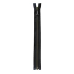 YKK Rozdzielczy Metalowy Zamek Błyskawiczny 4 mm (25-65 cm) 580 Czarny