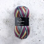 Svarta Fåret Sox Merino 4 ply 20 Prasa do cydru