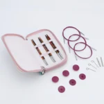 KnitPro Symfonie 2 Zestaw Wymiennych Drutów Okrągłych, Starter Set, 13 cm