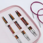 KnitPro Symfonie 2 Zestaw Wymiennych Drutów Okrągłych, Starter Set, 13 cm
