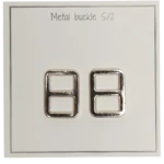 Go Handmade Metalowa Klamra 25 x 19 mm, Złoty