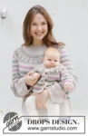 Baby 51-23 Sunrise Star Cardigan by DROPS Design