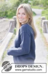 Autumn Fjord Sweater – DROPS 273-22 – sweter z Merino Extra Fine