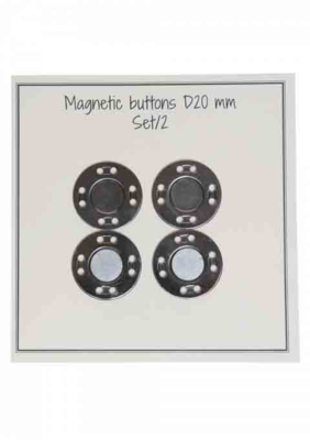 Guziki magnetyczne Go Handmade 20 mm (2 szt.)