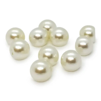 HobbyArts Plastikowe guziki perłowe, 10 szt