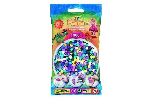 Koraliki Hama Midi, Mix, 1000 szt