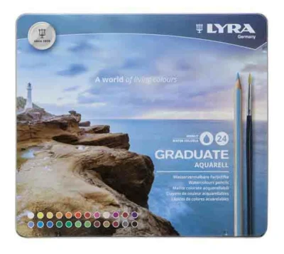 Kredki Lyra Graduate Aquarell, 24 szt