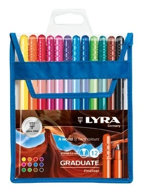 Cienkopis Lyra Graduate, 12 szt