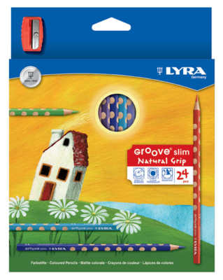 Kredki Lyra Groove Slim, 24 szt