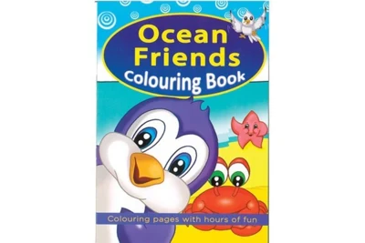 Kolorowanka A4 Ocean Friends, 16 stron