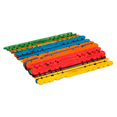 Kije budowlane 11,4 cm, os. kolory, 30 szt