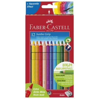 Kredka Faber-Castell Jumbo Grip, 12 ołówków