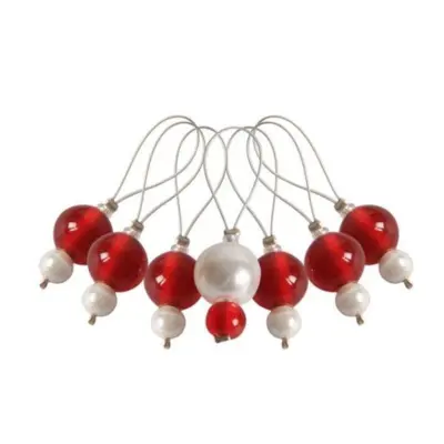 KnitPro ZOONI Stitch Markers Amaranth, 7 pcs