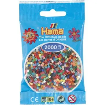Koraliki Hama Mini, 2000 sztuk