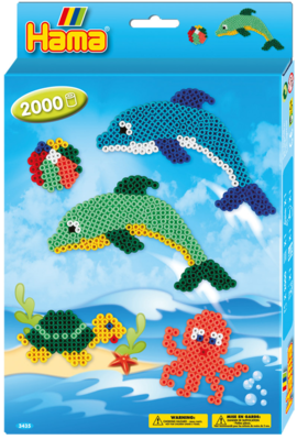 Hama Pudełko z podarunkiem Delfiny