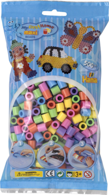 Hama Maxi Koraliki 500 szt. - Mix 50