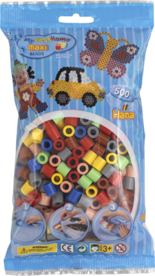 Hama Maxi Koraliki 500 sztuk - Mix 69