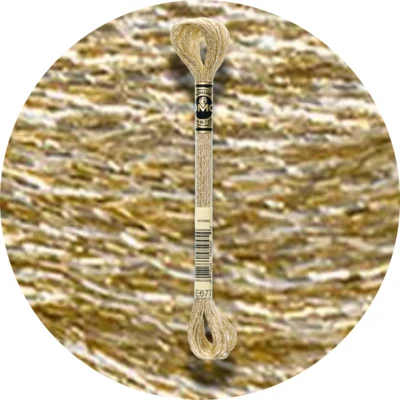 E677 Metaliczny piasek