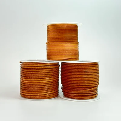 HobbyArts Rzemyk skórzany, 10 m, Naturalny