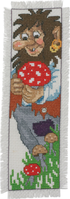 Zestaw do haftu Zakładka Tato Troll 7 x 22 cm