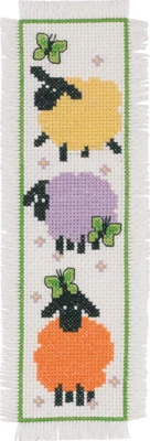 Zestaw do haftowania Owce 7 x 22 cm