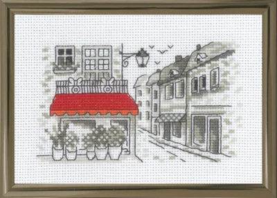 Zestaw do haftu Czerwona Markiza R5794 15 x 10 cm