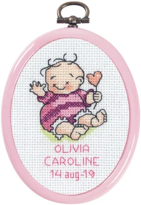 Zestaw do haftu Olivia 1 m/R5961/02 7 x 9 cm