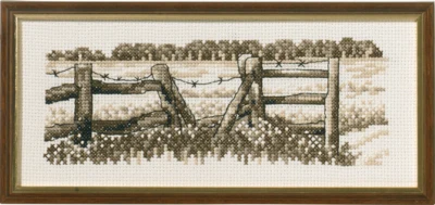 Zestaw do haftu Płot R5619 22 x 9 cm