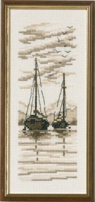 Zestaw do haftu Statki R5619 22 x 9 cm