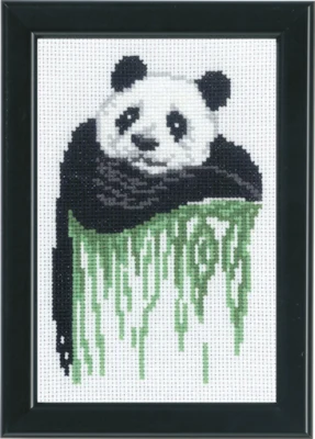 Zestaw do haftu Panda 14 x 19 cm